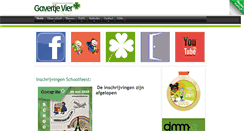 Desktop Screenshot of gavertjevier.be